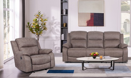 Cozy Toast Reclining Sofa & Power Recliner